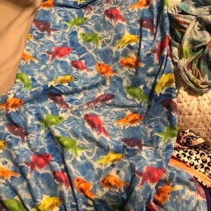 Swim suit bottoms and cover up